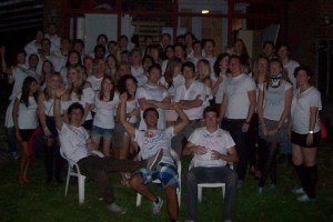 White t-shirt social